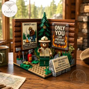 Smokey Bear 120th Anniversary USFS Commemorative Brick Collector Edition 5 Smokey Bear 120th Anniversary USFS Commemorative Brick Collector Edition