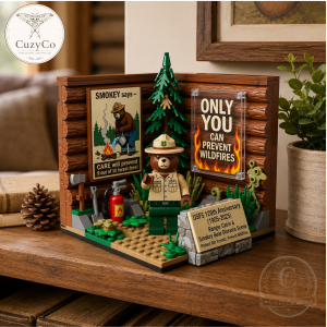Smokey Bear 120th Anniversary USFS Commemorative Brick Collector Edition 6 Smokey Bear 120th Anniversary USFS Commemorative Brick Collector Edition