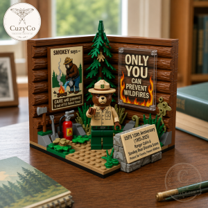 Smokey Bear 120th Anniversary USFS Commemorative Brick Collector Edition 7 Smokey Bear 120th Anniversary USFS Commemorative Brick Collector Edition