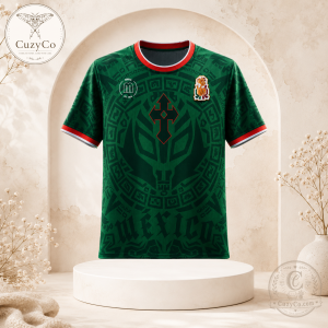 Mexico Aztec Eagle Green Soccer Jersey Shirt 2026 Limited Edition