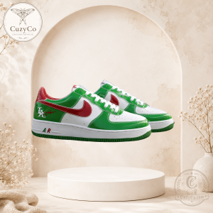Nike AF1 Green Red Mexico Heritage Shoes Exclusive Edition
