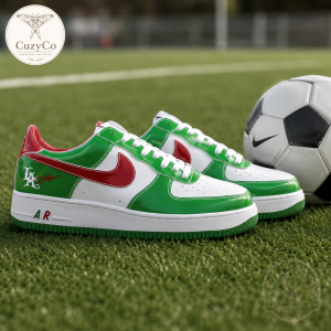 Nike AF1 Green Red Mexico Heritage Shoes Exclusive Edition
