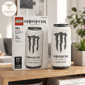 Monster Energy Ultra White Can Brick Building Set 2026 Limited Edition
