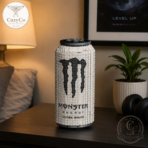 Monster Energy Ultra White Can Brick Building Set 2026 Limited Edition