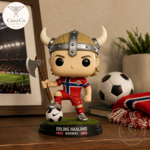Erling Haaland Norway World Cup 2026 Viking Funko Pop Figure