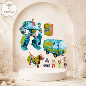 Scooby-Doo Mystery Machine Transformers Action Figure Toy Set Limited Edition