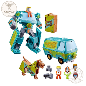 Scooby-Doo Mystery Machine Transformers Action Figure Toy Set Limited Edition
