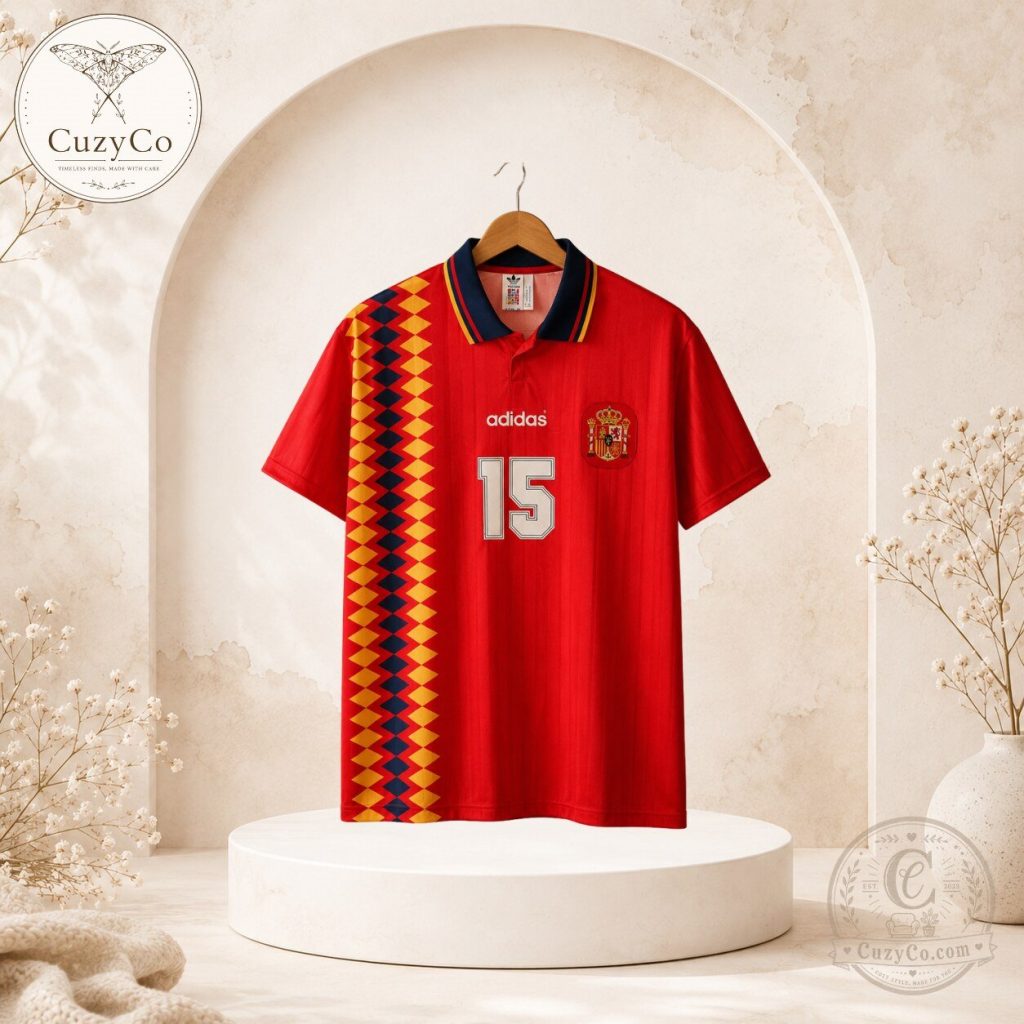 Spain FIFA World Cup 2026 Retro Football Jersey Limited Edition Spain FIFA World Cup 2026 Retro Football Jersey Limited Edition