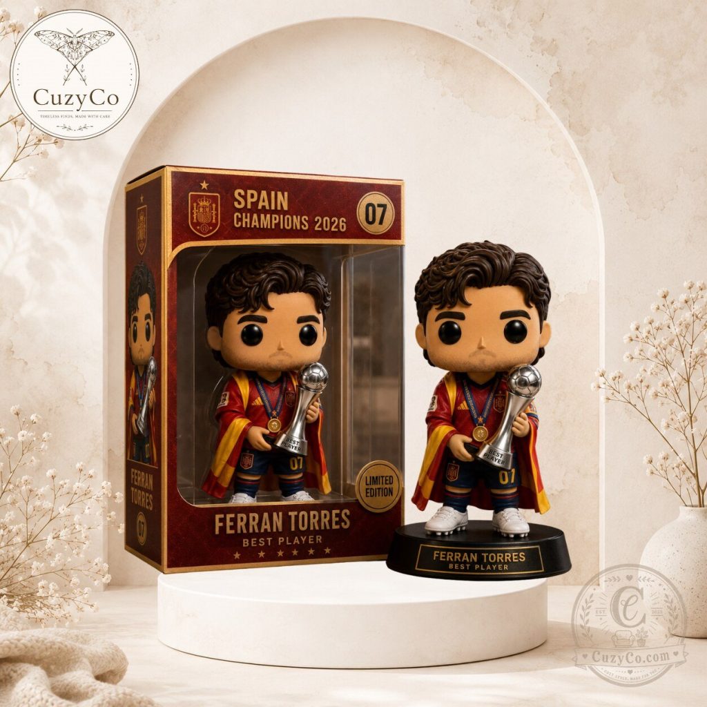 Ferran Torres Spain 2026 FIFA World Cup Champions Figure Ferran Torres Spain 2026 FIFA World Cup Champions Figure