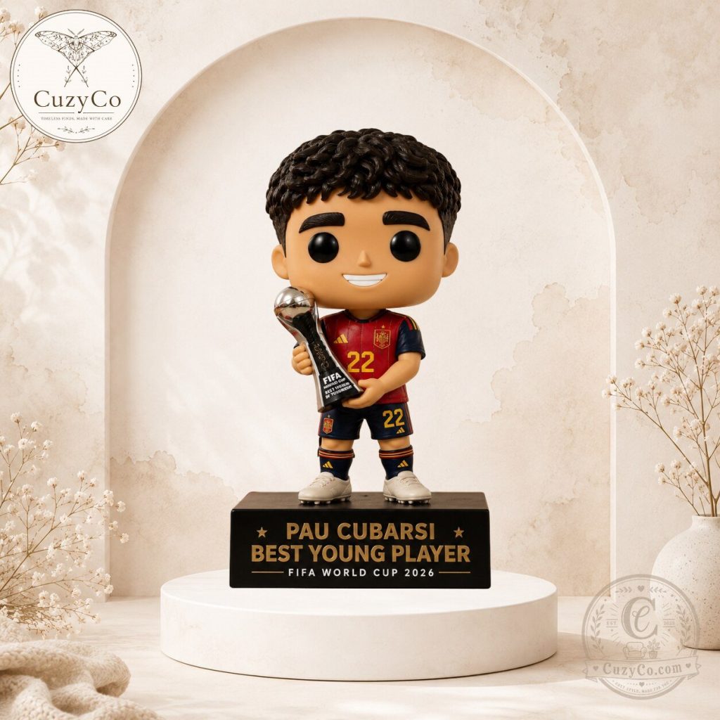 Pau Cubarsi World Cup 2026 Best Young Player Figure Pau Cubarsi World Cup 2026 Best Young Player Figure