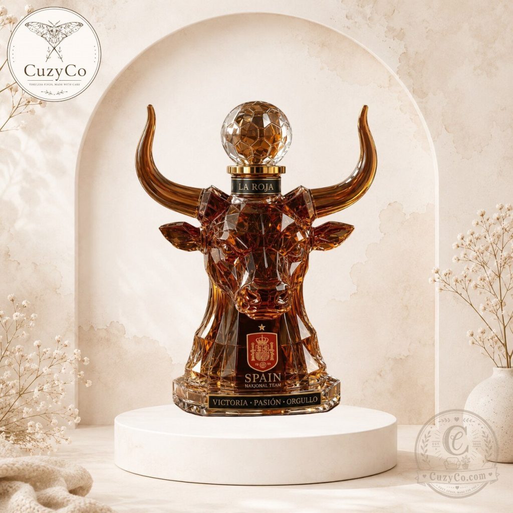 spain-national-team-the-bull-world-cup-2026-limited-edition-crystal-whiskey-decanter-bottle-featured Spain National Team “The Bull” World Cup 2026 Limited Edition Crystal Whiskey Decanter Bottle