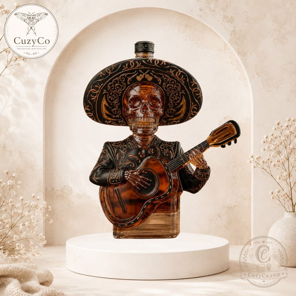 day-of-the-dead-mexico-el-mariachi-s-soul-limited-edition-whiskey-decanter-bottle-featured Day of the Dead Mexico “El Mariachi’s Soul” Limited Edition Whiskey Decanter Bottle